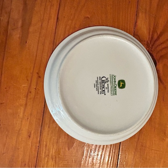 Collectors Gibson John Deere Amber Waves design B discontinued 8.5” salad plate - Picture 9 of 12